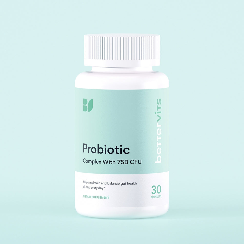 Probiotics for Women & Men – 75 Billion CFU | Digestive Health and Gut Support Prebiotic | 14 Clinically Studied Strains with Vitamin B12, Lactobacillus and Inulin Fiber | 30 Capsules
