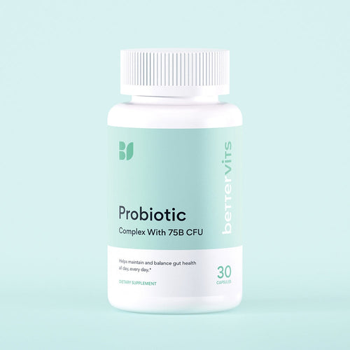 Probiotics for Women & Men – 75 Billion CFU | Digestive Health and Gut Support Prebiotic | 14 Clinically Studied Strains with Vitamin B12, Lactobacillus and Inulin Fiber | 30 Capsules